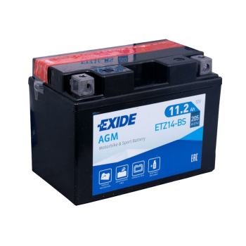Мото акумулатор EXIDE 11.2Ah.205A L+