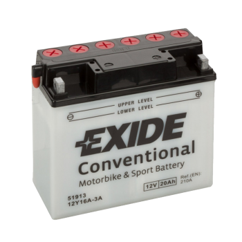 Акумулатор EXIDE 20Ah,210A R+
