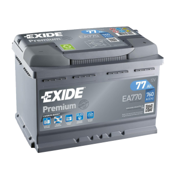 Акумулатор EXIDE 77Ah.760A R+