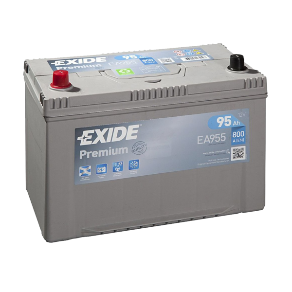 Акумулатор EXIDE 95Ah,800A L+