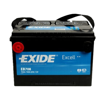 Акумулатор EXIDE 70Ah/740A L+