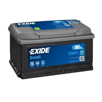 Акумулатор EXIDE 80Ah.700A R+