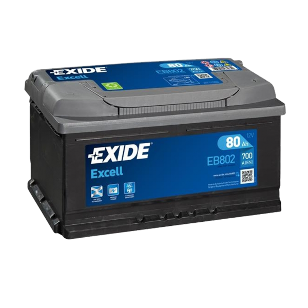 Акумулатор EXIDE 80Ah.700A R+