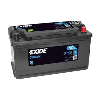Акумулатор EXIDE 90Ah.720A R+