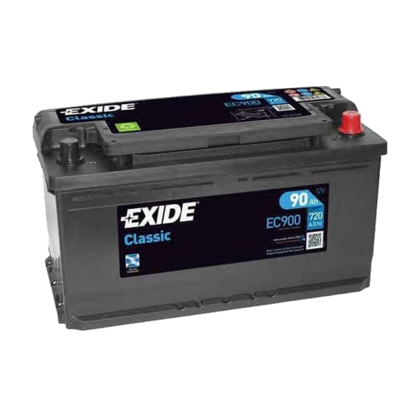 Акумулатор EXIDE 90Ah.720A R+