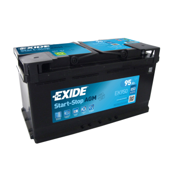 Акумулатор EXIDE 95Ah,850A R+