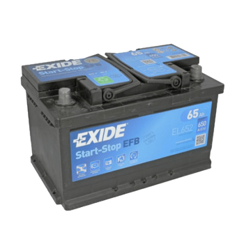 Акумулатор EXIDE 65Ah,650A R+