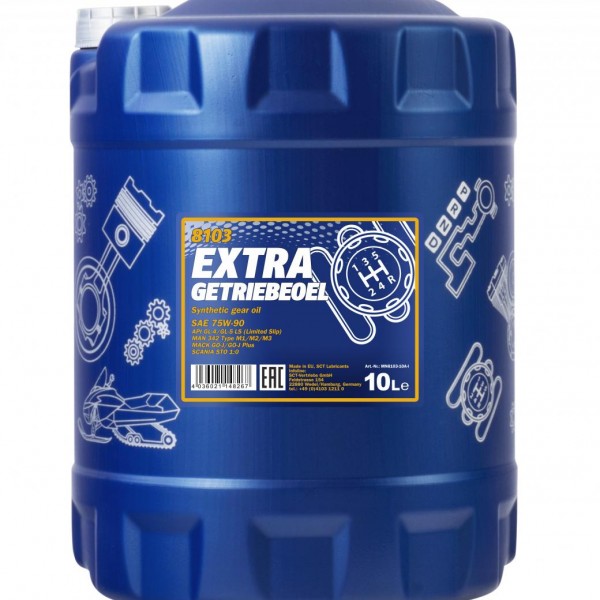 Трансмисионно масло MANNOL EXTRA GETRIEBEOEL 75W90 20 литра