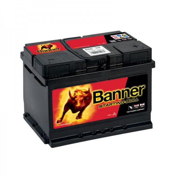 АКУМУЛАТОР BANNER STARTING BULL 55AH/450A R+