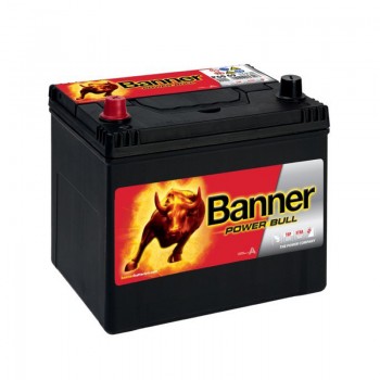 АКУМУЛАТОР BANNER POWER BULL 60AH/480A L+ JIS