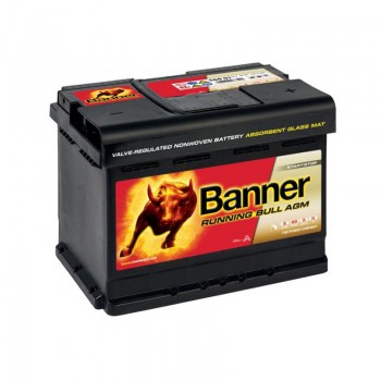 АКУМУЛАТОР BANNER RUNNING BULL AGM 60AH/640A R+