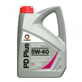 Моторно масло COMMA PD PLUS 5W40 4 литра