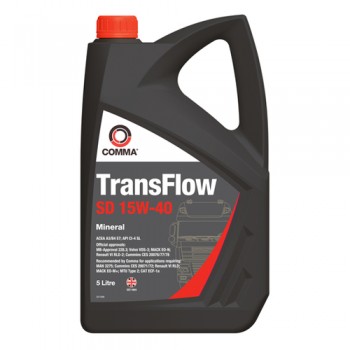 Моторно масло COMMA TRANSFLOW SD 15W40 5 литра