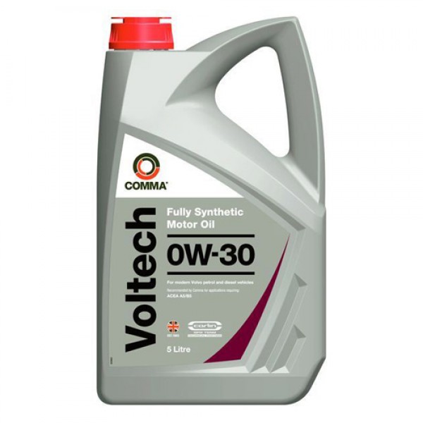 Моторно масло COMMA VOLTECH 0W30 5 литра