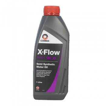 Моторно масло COMMA X-FLOW F 5W30 SEMI.1 литър