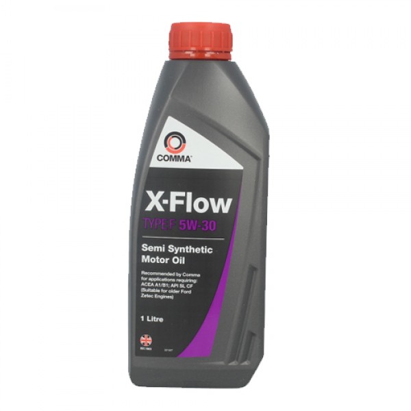 Моторно масло COMMA X-FLOW F 5W30 SEMI.1 литър