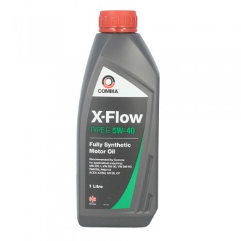 Моторно масло COMMA X-FLOW G 5W40 SYNT. 1 литър