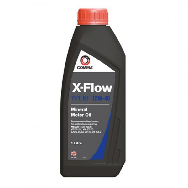 Моторно масло COMMA X-FLOW MF 15W40 MIN. 1 литър