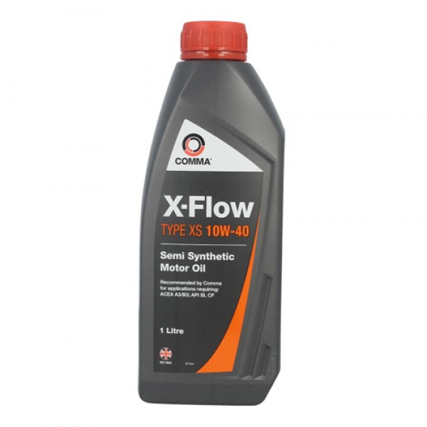 Моторно масло COMMA X-FLOW XS 10W40 SEMI. 1 литър