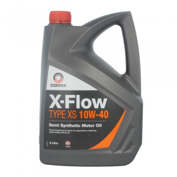 Моторно масло COMMA X-FLOW XS 10W40 SEMI. 4 литра