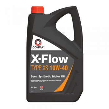 Моторно масло COMMA X-FLOW XS 10W40 SEMI. 5 литра