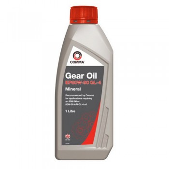 Трансмисионно масло COMMA GEAR OIL EP80W90 GL4 1 литър