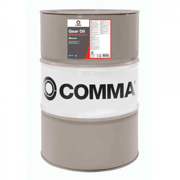 Трансмисионно масло COMMA GEAR OIL EP80W90 GL4 205 литра