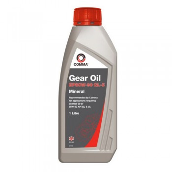 Трансмисионно масло COMMA GEAR OIL EP80W90 GL5 1 литър