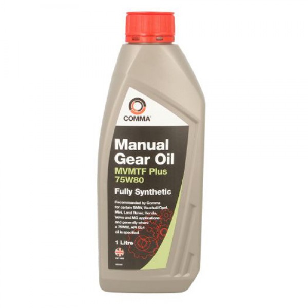 Трансмисионно масло COMMA MVMTF PLUS 75W80 FS 1 литър