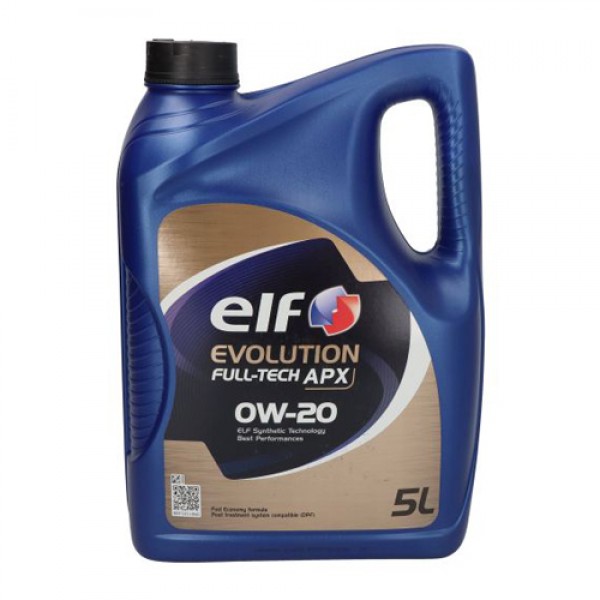 Моторно масло ELF EVO FULLTECH APX 0W20 5 литра