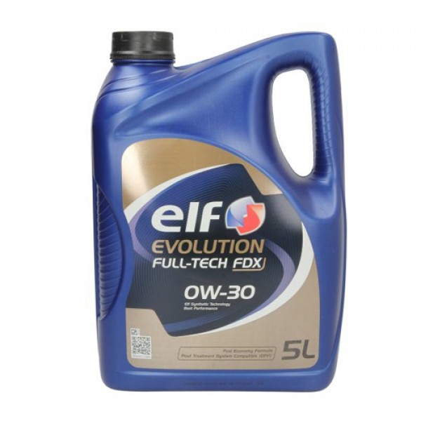 Моторно масло ELF EVO FULLTECH FDX 0W30 5 литра