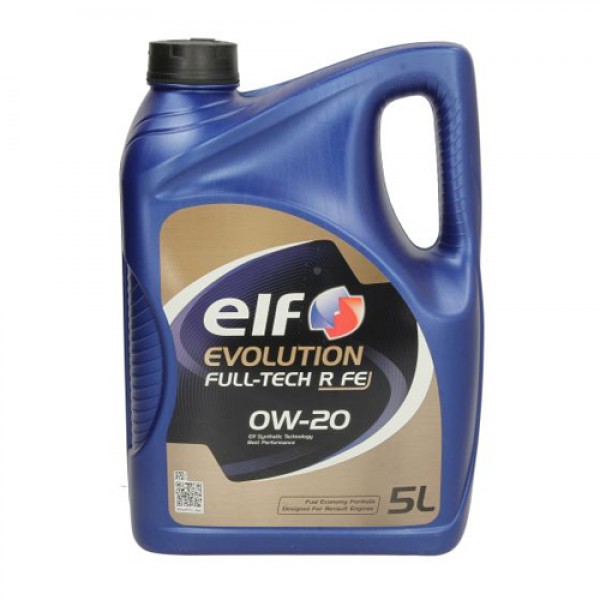 Моторно масло ELF EVO FULLTECH R FE 0W20 5 литра