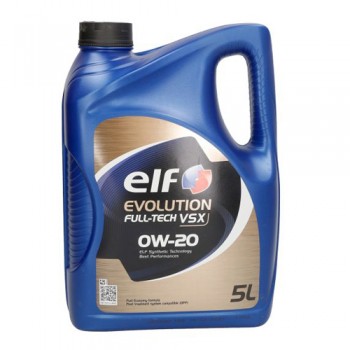 Моторно масло ELF EVO FULLTECH VSX 0W20 5 литра
