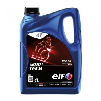 Моторно масло ELF MOTO 4 TECH 10W50 4 литра