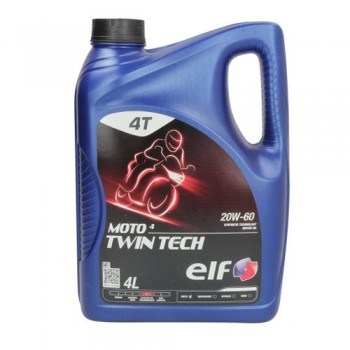 Моторно масло ELF MOTO 4 TWIN TECH 20W60 4 литра
