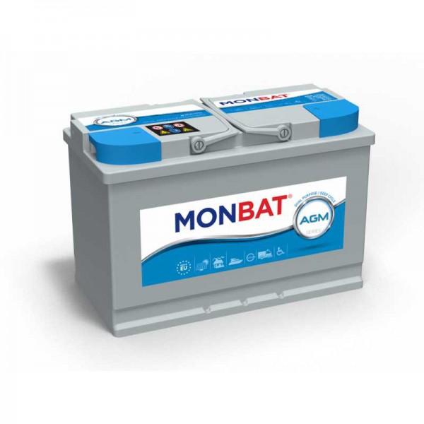 АКУМУЛАТОР MONBAT MEGALIGHT POWER AGM 105AH R+