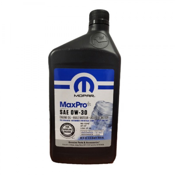 Моторно масло OE MOPAR 0W30 68444159AA 946 мл