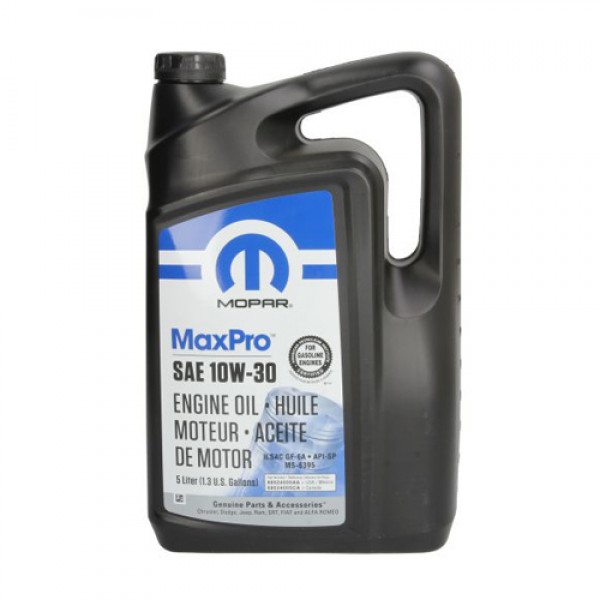 Моторно масло OE MOPAR 10W30 68524005AA 5 литра