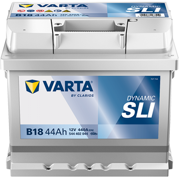 Акумулатор Varta Dynamic SLI 12V 44AH /Д+/