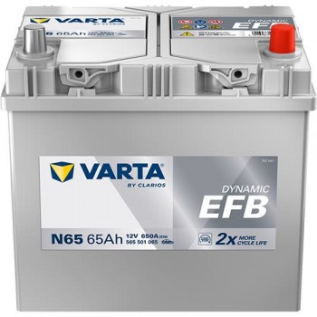 Акумулатор Varta Dynamic EFB ASIA 12V 65AH /Д+/