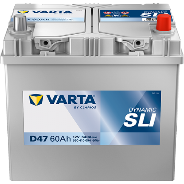 Акумулатор Varta Dynamic SLI ASIA 12V 60AH /Д+/