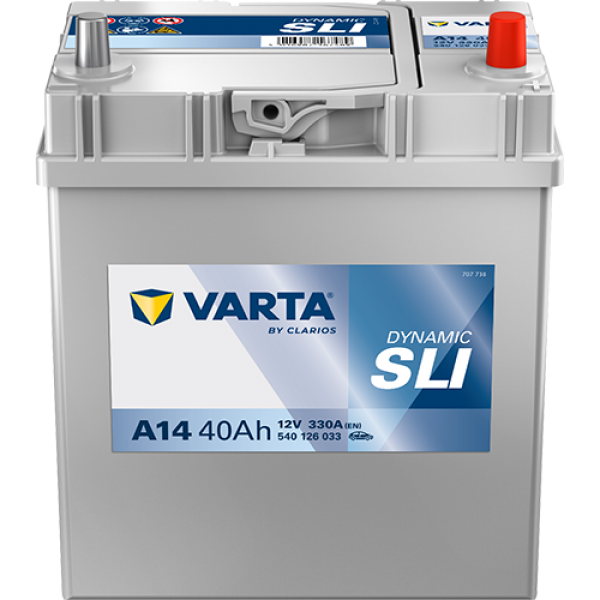 Акумулатор Varta Dynamic SLI ASIA 12V 40AH /Д+/