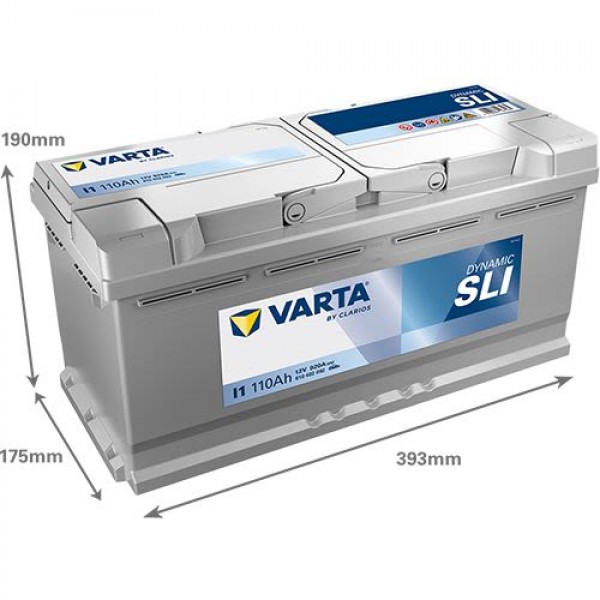 Акумулатор Varta Dynamic SLI 12V 110AH