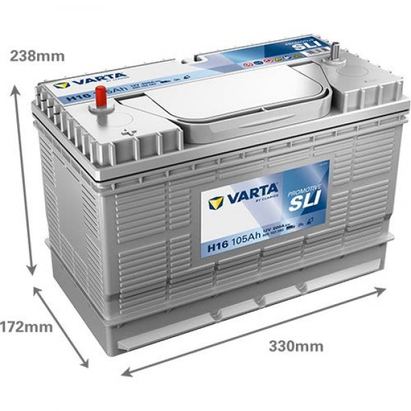 Акумулатор Varta Promotive SLI 12V 105AH