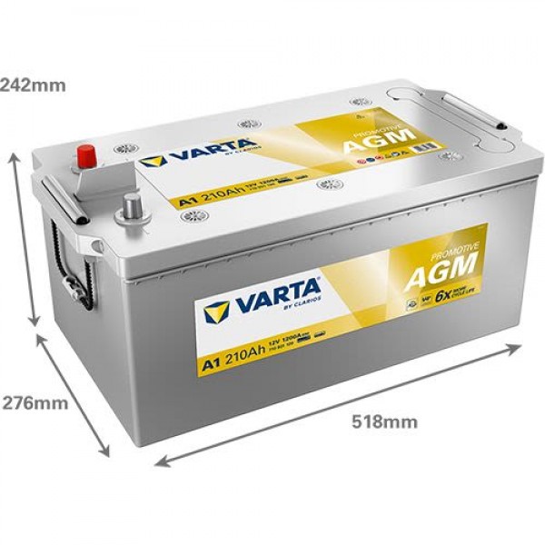 Акумулатор Varta Promotive AGM 12V 210AH