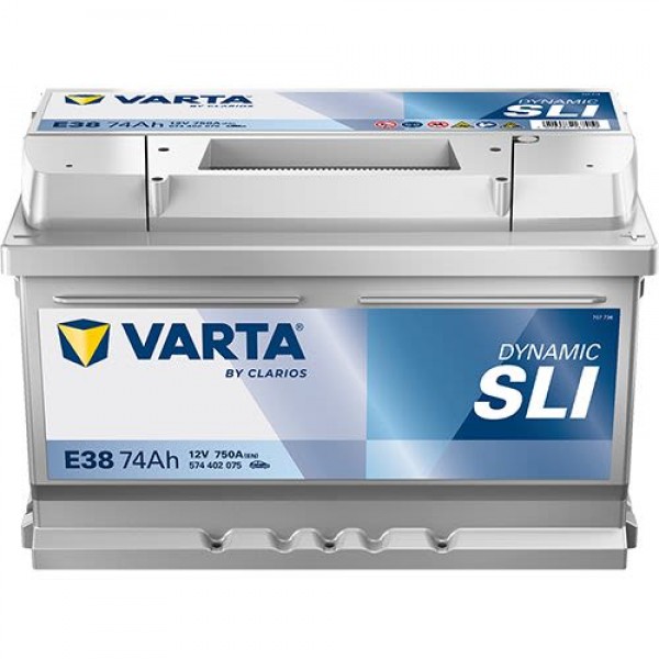 Акумулатор Varta Dynamic SLI 12V 74AH 750 A