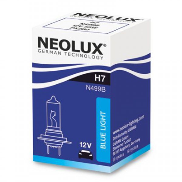 Крушка, фар PHILIPS H7, 12V, 55W, 1 бр.