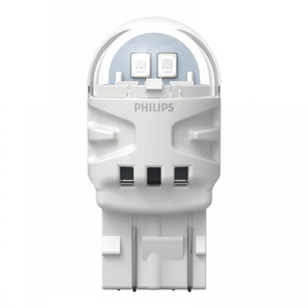 Крушка, LED, стоп светлини / габарити PHILIPS W21/5W, 12V, 1,75/0,65W, 65/32lm, 2 бр.
