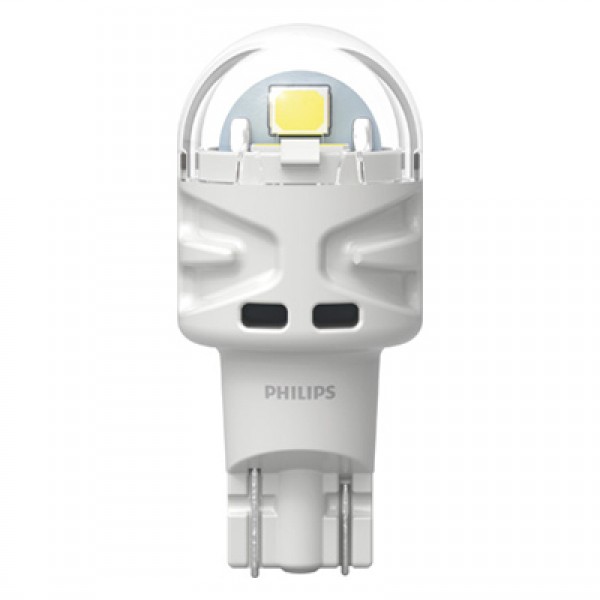 Крушка, LED, задни светлини / за мъгла PHILIPS W16W, 12V, 1.8W, 6000К, 160lm, 1 бр.