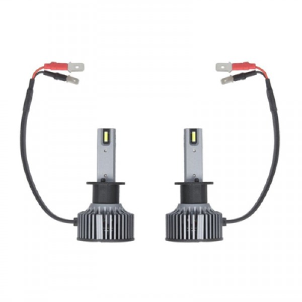 Крушка, LED, фар за дълги светлини PHILIPS H1, 12/24V, 19W, 6000K, 1600lm, 2 бр.